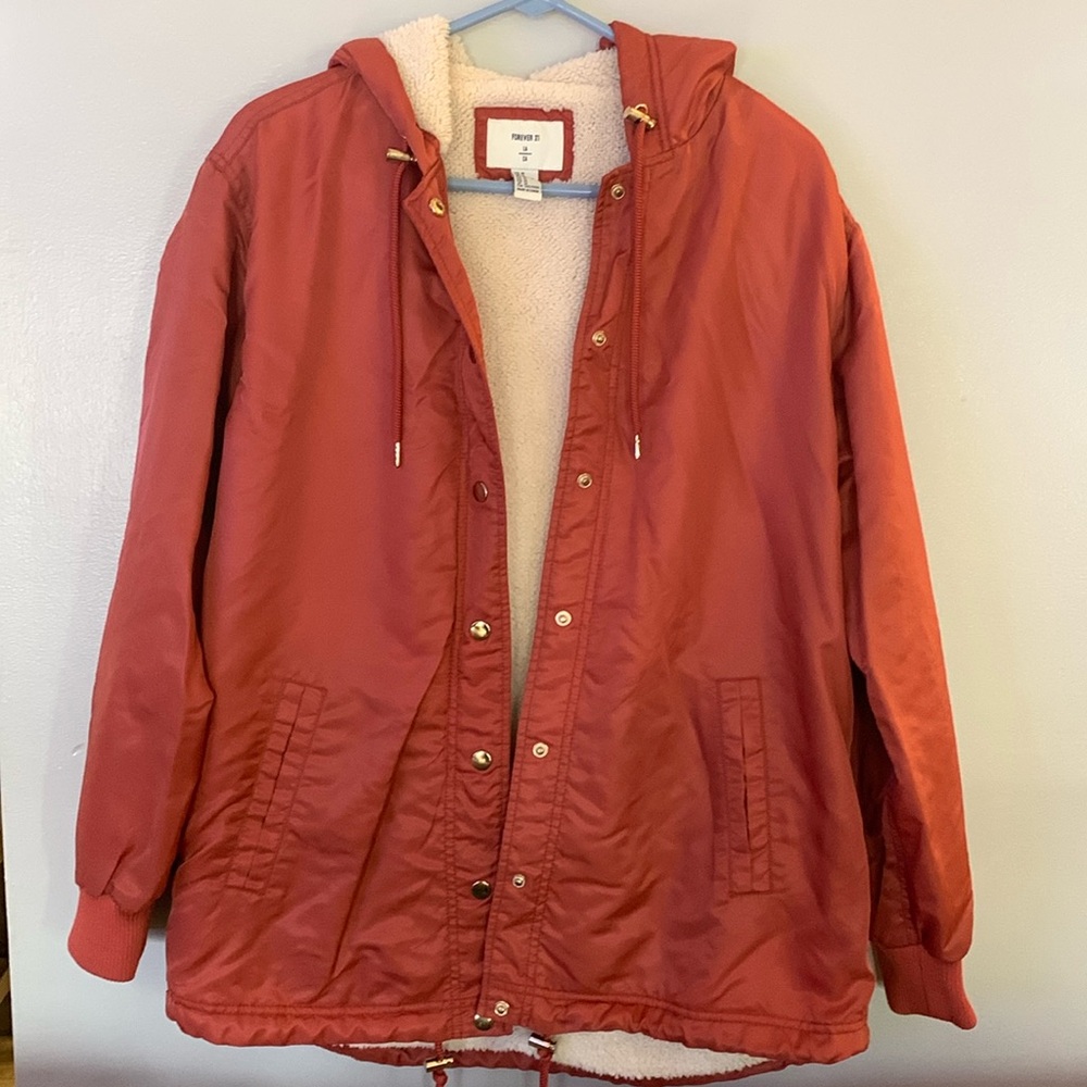 Forever 21 Hooded Jacket